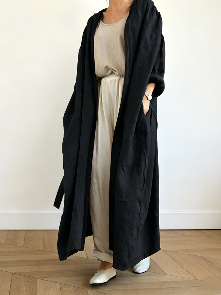 Long-sleeved Trench Coat