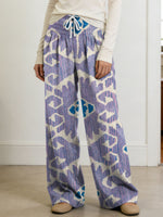 Women's Geometry Color Splicing Gradient Art Print Casual Pants