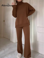 Women's Cozy Travel Cotton Sweatshirt And Pants Two-piece Set