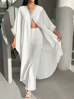 Women's Ethnic Style Batwing Sleeve Set