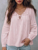 Women's Bohemian Style Linen Shirt