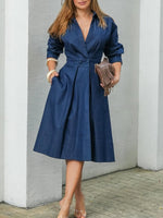 Women's Casual Denim Dress