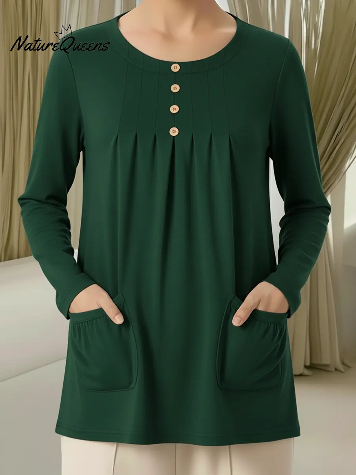 Women's Cozy Stretch Cotton Top