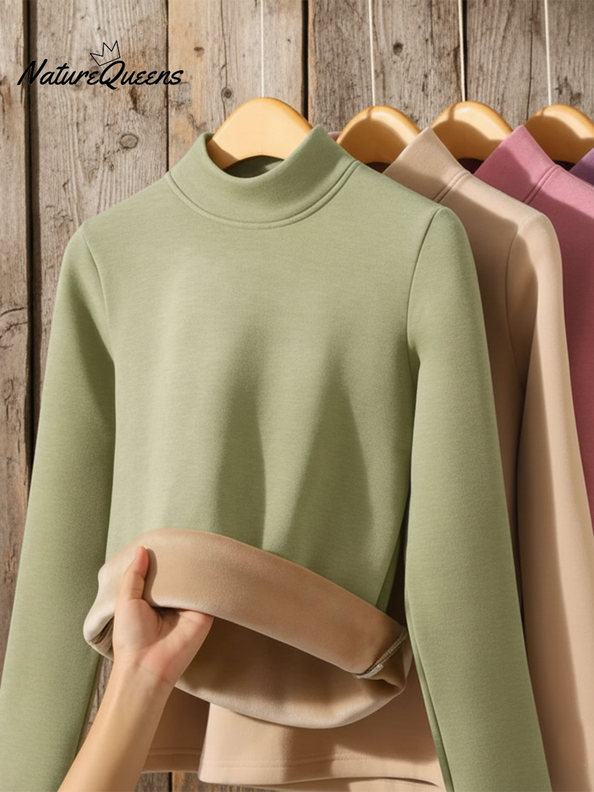 Casual Thickened Warm And Cozy Undershirt Sweater
