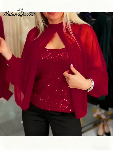 Women's Christmas smocks and camisole tops