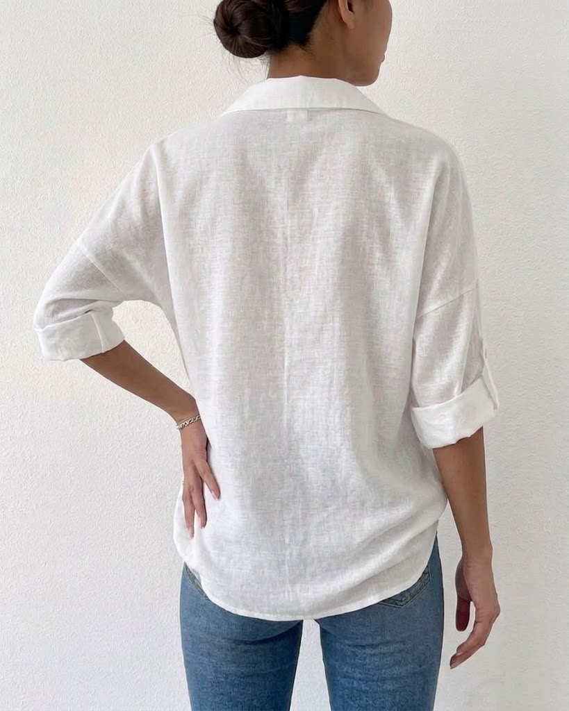 Relaxed-fit Linen And Cotton Shirt