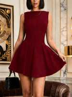 Women's Slim Fit A-line Short Dress