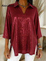 Women's Sparkly Christmas Top