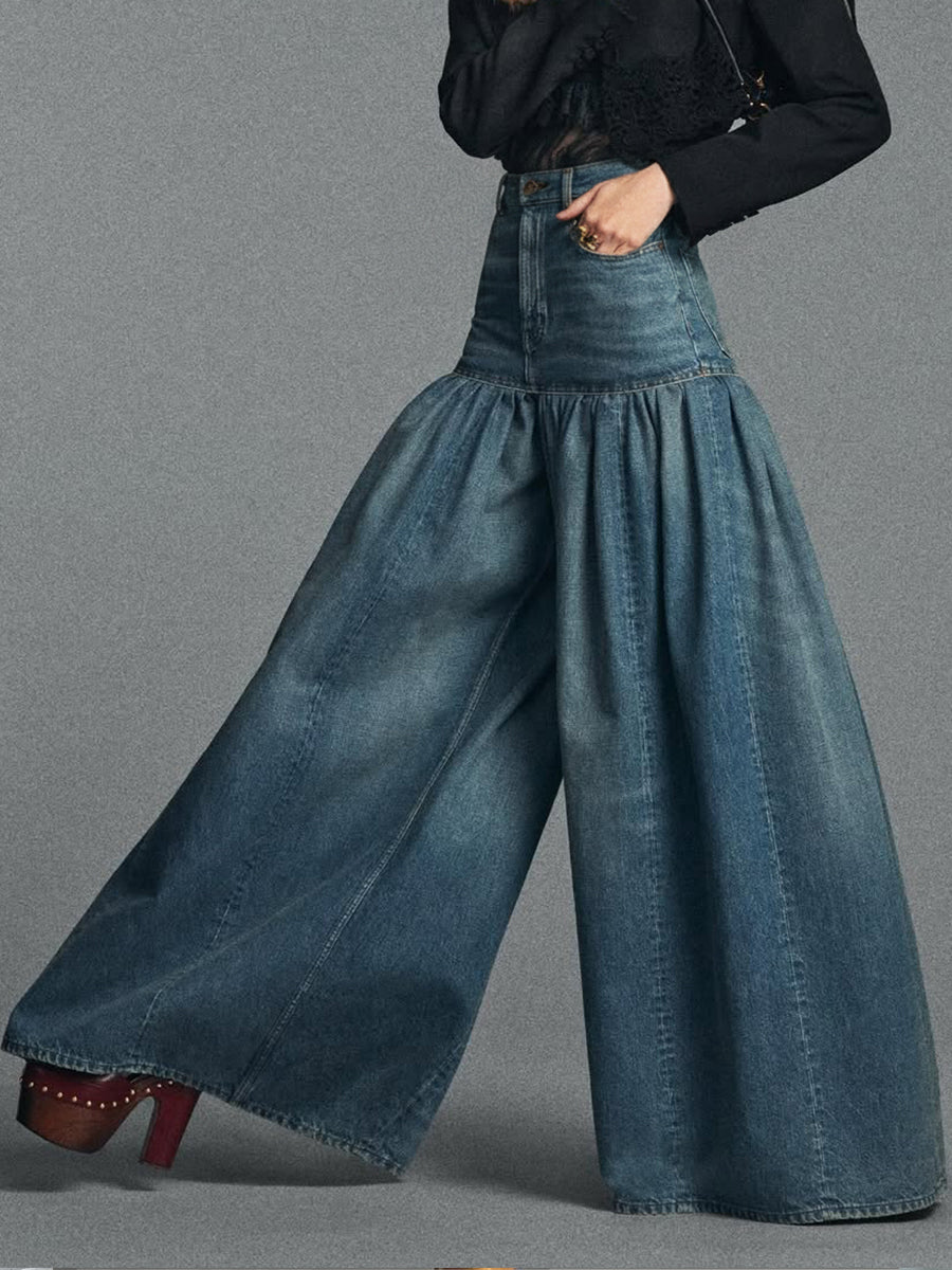 RelaxedCasual Wide-leg Jeans — Comfort Meets Classic Denim