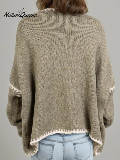 Women's Loose Casual Knitted Sweater Cardigan