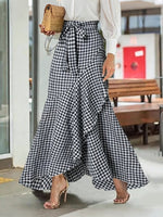 Women's Irregular Ruffle Skirt