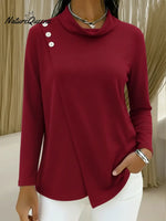 Women's Cozy High-neck Stretch Top